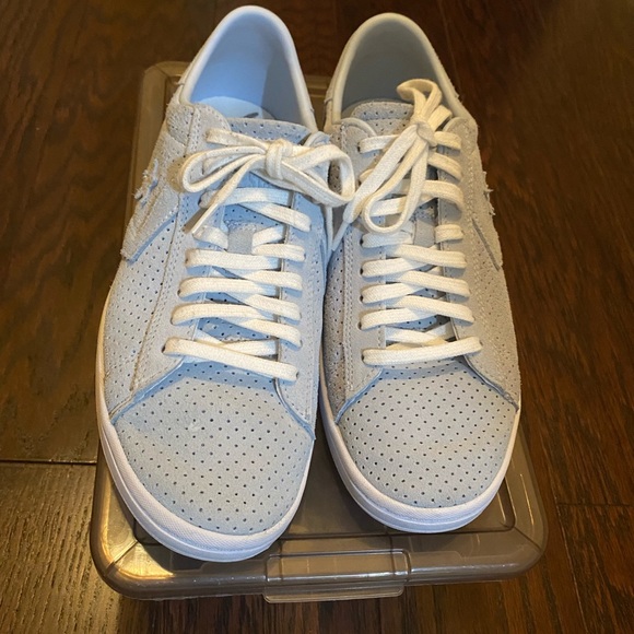 Suede light Blue Converse - 8 - Picture 2 of 2